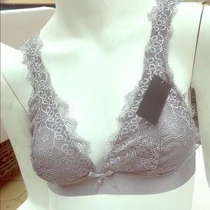 Youmita bra lace mesh bralette adjustable straps